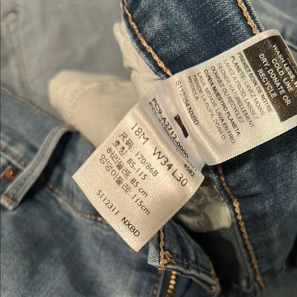 High Rise Straight Jeans - Picture 4 of 4